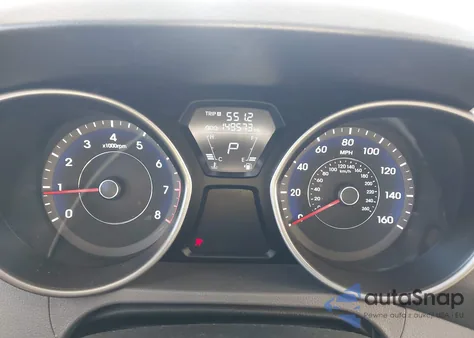 2012 Hyundai Elantra Gls z USA, uszkodzony, nr VIN 5NPDH4AEXCH068325